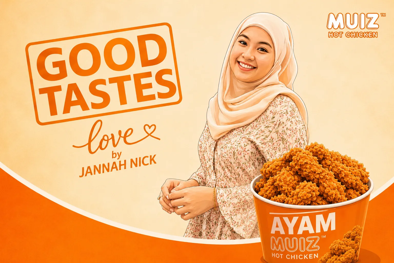 Janna Nick gives a thumbs up to Muiz Hot Chicken – 'sumpah sedap, support lokal, sedapnya macam mcd'