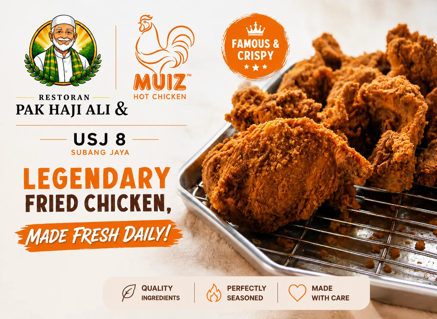Ali & Nalif – Co-founders of Restoran Pak Haji Ali & Muiz Hot Chicken