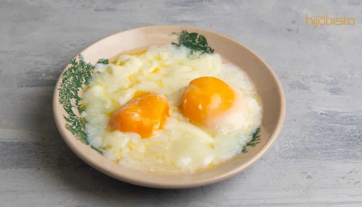 Telur Separuh Masak
